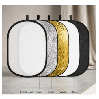 Godox 5-in-1 Multi-Disc Reflector (90x120cm) Gold, Silver, Black, White, Translucent