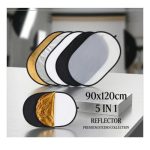 Godox 5-in-1 Multi-Disc Reflector (90x120cm) Gold, Silver, Black, White, Translucent - Image 2