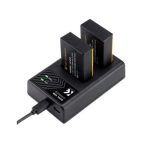 K&F CONCEPT LP-E17 kit Battery and Dual USB Charger for Canon EOS R100 R8 R50 RP R10, Rebel T8i, T7i, T6i, T6s, SL2, SL3, EOS M3, M5, M6, EOS 200D, 77D, 750D, 760D, 800D, 8000D - Image 3