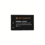 K&F Concept LP-E17 Replacement Battery for EOS 250D, 77D, 200D, 750D, 760D, 800D, 8000D RP, Rebel T8i, T7i, T6i, T6s, SL2, SL3, EOS M3, M5, M6 Mark II,1250mAH)