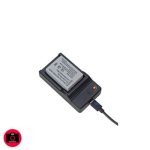 Canon NB-10L Battery Charger with power cable for Canon: Compatible with CB-2LCC CB-2LCE PowerShot SX40 HS SX50 HS SX60 HS G1X G3X G15 G16 Digital Camera - Image 3
