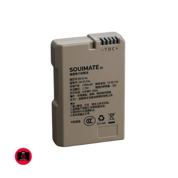 SOULMATE EN-EL14a 1350mAh High-Capacity Battery for Nikon D5600, D5300, D3500, D3400, D3300,D3200,D3100 Series