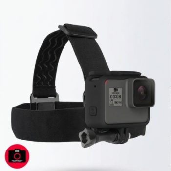 TELESIN Head Strap Mount for GoPro Hero 8 7 6 5 4 2 SJCAM DJI Osmo Action Belt Strip Headband Action Camera Sport Accessories