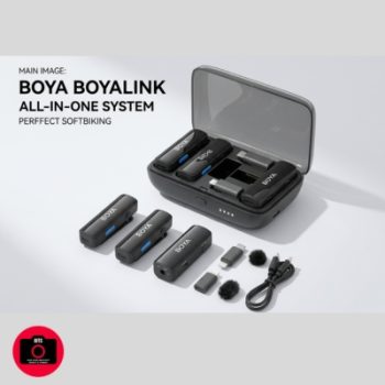BOYA BOYALINK All-in-one Design Wireless Microphone System