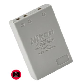 Nikon EN-EL5 Rechargeable Li-ion Battery for Nikon Coolpix P3, P4, P90, P80, P100, P500, P510, P520, P530, P5000, P6000, S10, 3700, 4200, 5200, 5900, 7900 Digital Cameras
