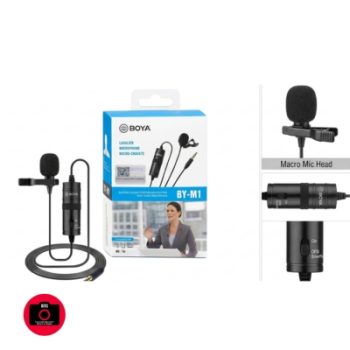Boya BY-M1 Omnidirectional Lavalier Microphone (Original)