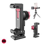 ULANZI ST-27 Phone Tripod  Mount, 360° Metal Phone  Holder
