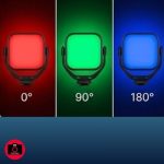 Ulanzi VL66RGB 360°  Rotatable LED Video Light - Image 2