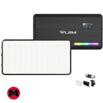Vijim VL196 RGB LED Video  Light For Photography  Vlogging