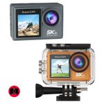 Ausek AT-M41R 5K Wi-Fi Dual Screen Action Camera