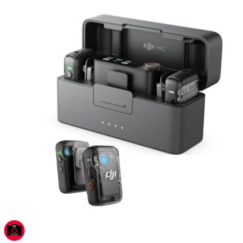 DJI Mic 2 2-Person Compact Digital Wireless Microphone System/Recorder for Camera & Smartphone (2.4 GHz)