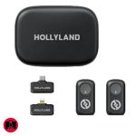 Hollyland LARK A1 Combo 2-Person Wireless Microphone System with USB-C and Lightning Connectors for Mobile Devices (Space Gray, 2.4 GHz) - Image 2